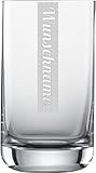 Miriquidi Wasserglas mit Gravur 1 Stück | 255ml Schott Glas mit Namen | Spülmaschinenfest | Trinkglas & Individuelle Lasergravur