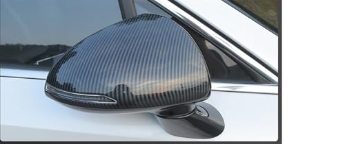 Couvertures miroir aile Hyundai Sonata 2020 coque rétroviseur carbone ABS - 3