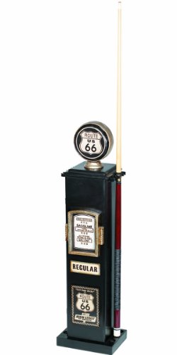 RAM Gameroom Products 40-Inch Route 66 Texaco Gas Pump CD and 6 Cue Holder