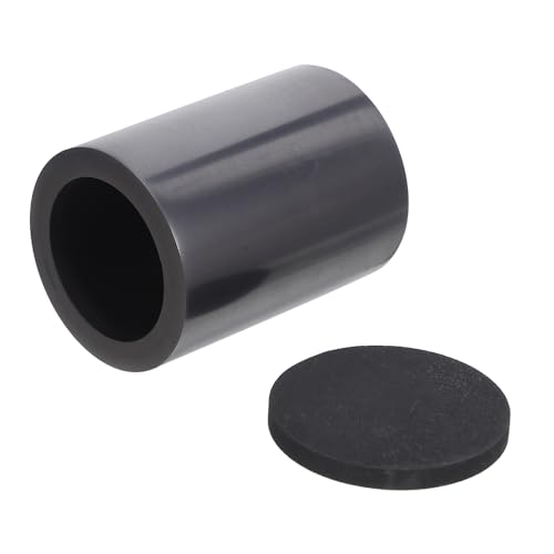 jojofuny Graphite Crucible for Melting Brass Aluminum Copper Cover for Jewelry Making and Laboratory Metal Smelting
