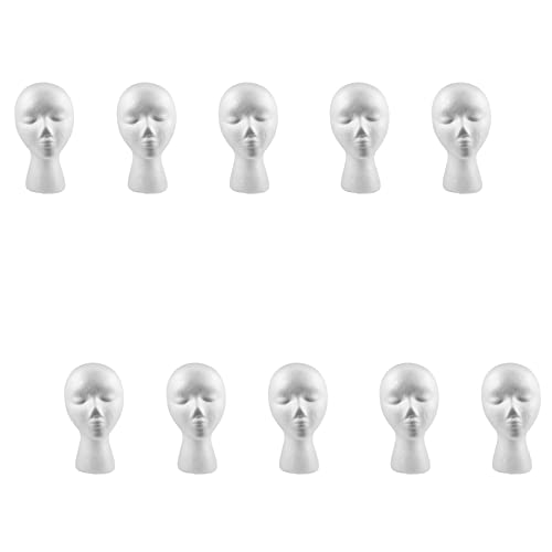 Mannequin en mousse de 52cm pour maintenir la forme d'une perruque ou d'un casque