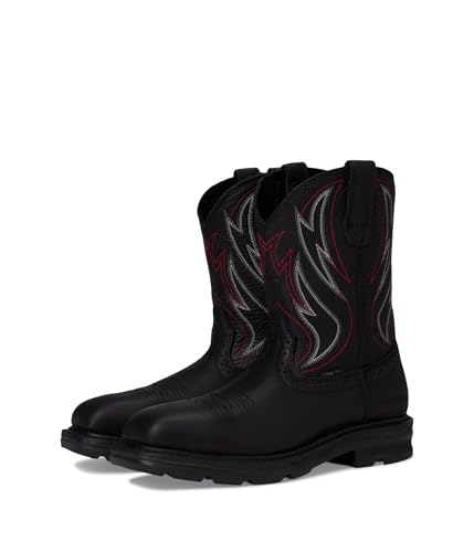 Ariat Mens Sierra 10 Inch Heat Resistant Steel Toe Work/Duty - Brown