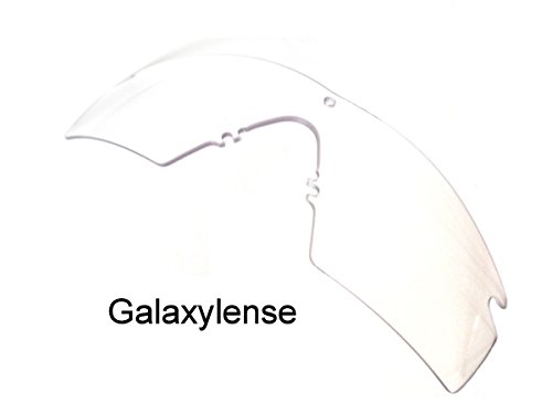 Galaxy Replacement Clear Lenses + Black Earsocks For Oakley Si Ballistic M Frame 2.0 Z873