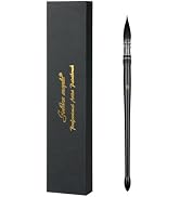 Professional Watercolor Brush Size 8, Natural Soft Squirrel Hair Watercolor Paint Brush, Round Fi...