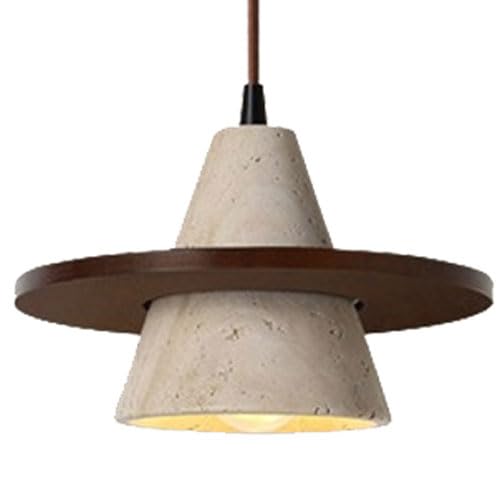 Lampe suspendue en marbre style industriel japonais pour plafond de salon et cuisine