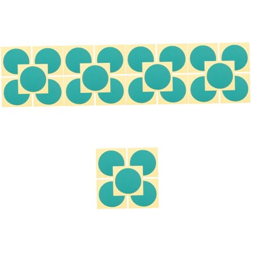 COSMEVIVI 5sets High Low Pressure Gauge Indicator Decals Green Pressure Gauge Range Stickers Adhesive Reflective Sheets 5sheets*5