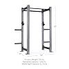 Titan Fitness X-3 Series Bolt-Down Power Rack, Rackable 1650 LB Cage, 1.25 and 2 Pull Up Bars, Standard J-Hooks, Weightlifting and Strength Training