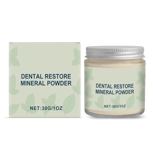 Polvo Blanqueador Dental, Aclara Eficazmente Los Dientes, Repara El Esmalte Dañado Y Alivia la Sensibilidad Dental. Fácil de Usar Dos Veces Al Día(5pcs)