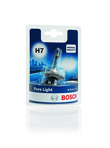 Lámpara Bosch para faros: Pure Light H7 12V 55W PX26d (Lámpara x1)