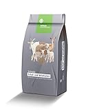 aus einheimischen Getreide Schkade Landhandel GmbH Ziegenfutter, 25 kg, 3 mm pelletiert, nährstoffreiches Futter für Ziegen
