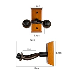 BIPROS Support de Crochet de Suspension de Guitare Support de Crochet en Acier de Base en Bois Stable et Durable Support… - Les Beatles, Paul McCartney, John Lennon, RIngo Starr, George Harrison BIPROS Support de Crochet de Suspension de Guitare Support de Crochet en Acier de Base en Bois Stable et Durable Support… – Image 2