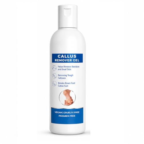 Image of Callus Remover Gel for Feet, Softening and Exfoliating Formula, Dry Rough Skin Care, 200ml, for Men and Women (1)
