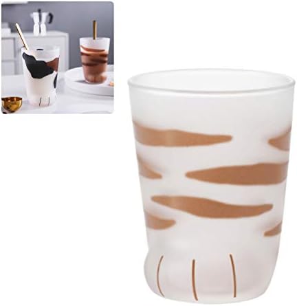 Kagodri Garra de gato taza de vidrio, di...