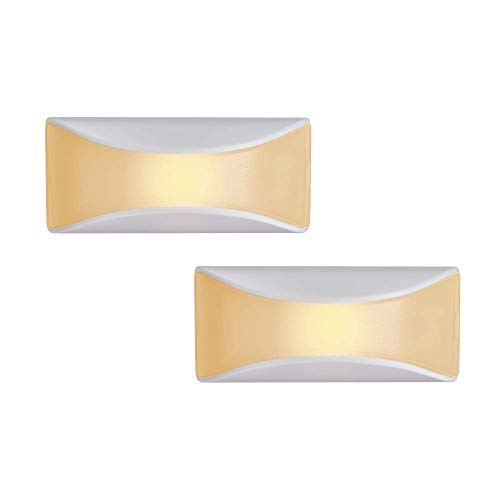 Mr. Beams MB500A-WHT-02-00 LED Dusk to Dawn Stair Night Light, One Size, White