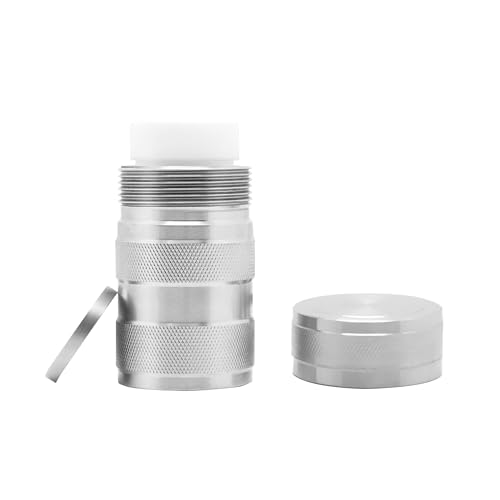Huanyu 25ml ���^�I�[�g�N���[�u ���������� 240�� 6MPa 304�X�e�����X PTFE���k �����e�� ���M���� ���_/�L�@�n��/�s�n�������Ȃǔ����p (25ml)