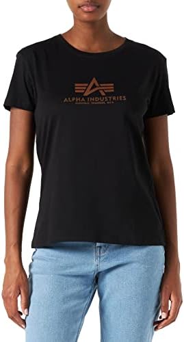 Alpha Industries New Basic Foil Print Camiseta De Señoras - Mejores