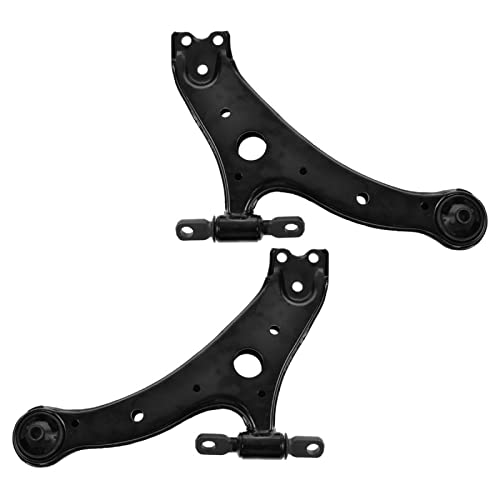TRQ Front Lower Control Arm Set Compatible with 02-19 Lexus 01-18 Toyota