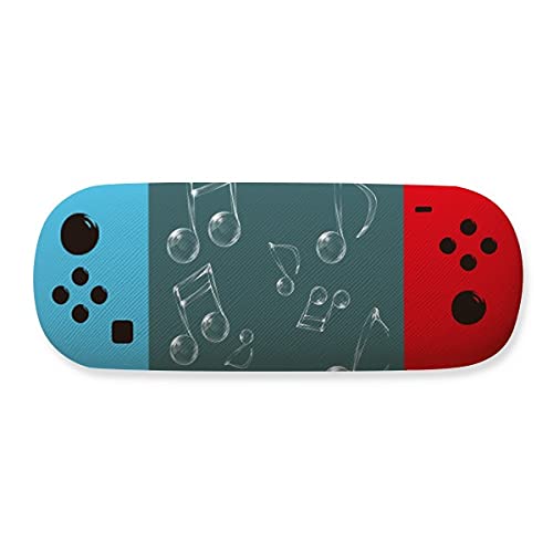 Étui à lunettes notes de musique - Boîte de rangement rigide pour vos paires de vue et de soleil