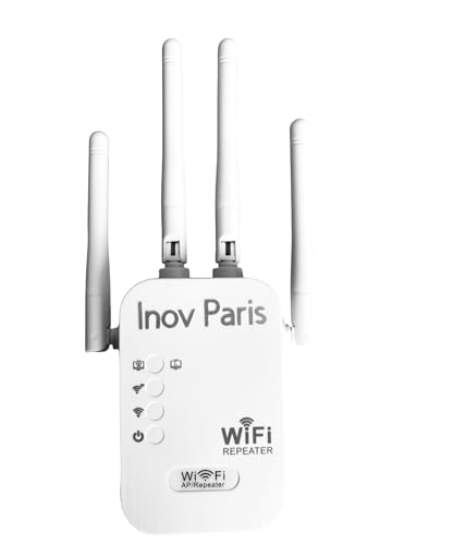 Repetidor WiFi Potente, Amplificador de señal WiFi, Alcance de largo alcance