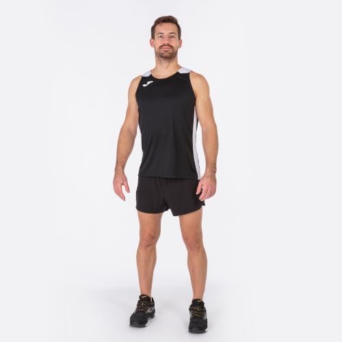 Joma Top Record II Noir Blanc, M, 102222.102.M – vue 4