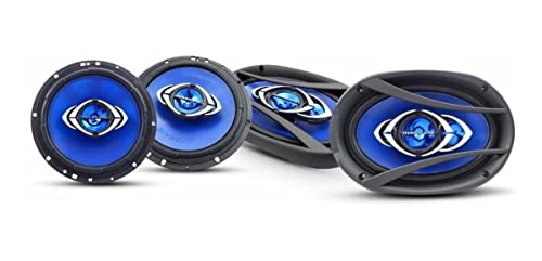 Kit Alto Falante Hurricane 6 + 6x9 310w Rms + Modulo Stetsom