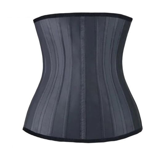 Faja abdominal de látex con 25 varillas elásticas para aplanar vientre y definir cintura