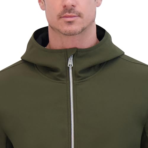 Kenneth Cole Men\'s Outerwear Coat,olive,SMALL