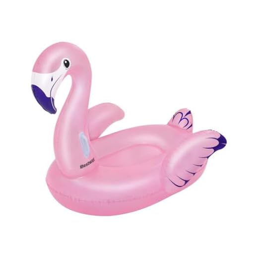 Bestway Flotador de Piscina Bestway Luxury Flamingo Ride-On