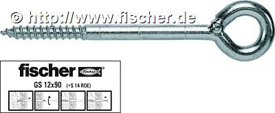 Preisvergleich Produktbild Fischer Ösenschraube GS Gerüst GS 12 x 120E