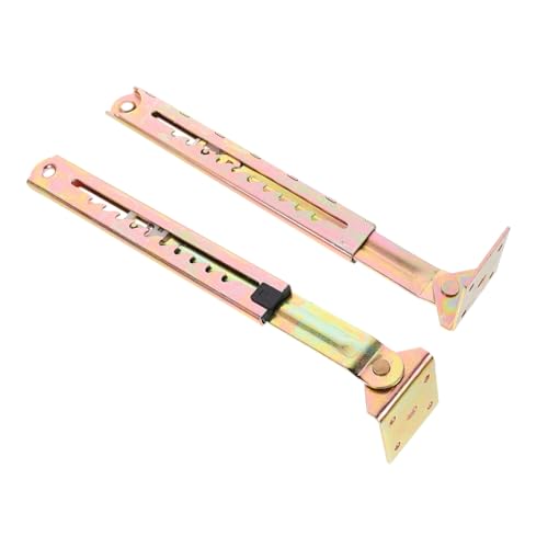 Angoily 1 Pair Pull Rod Telescopic Brackets Table Brackets Table Supporting Leg Salon Furniture Steel Feet Angle Adjustment Rack Table Accessories Galvanized Support Frame Telescopic Frame