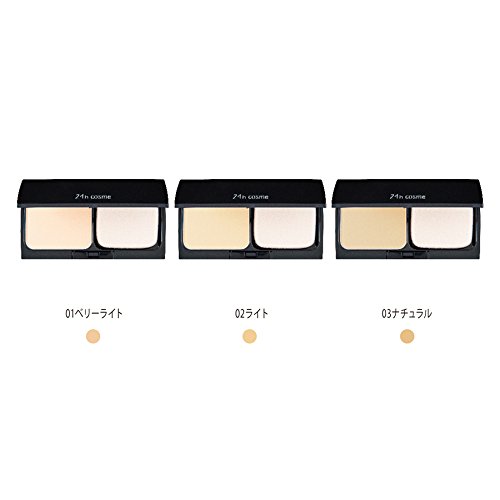 Amazon | 24h cosme 24 ミネラルパウダーファンデセット 01ベリー