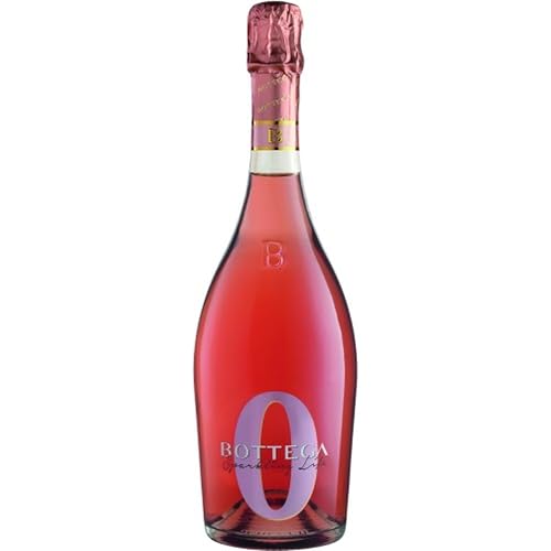 Bottega Spa Sparkling Rosé alkoholfrei Sekt Italien inkl. FeinWert E-Book (1 x 0.75 l)