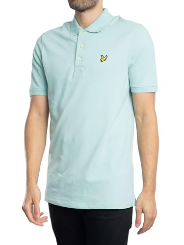 Lyle & Scott SS Polo Shirts Plain Polo Shirt X580 Future Blue, L