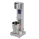 Beeketal 'BMS-1' Profi Milchshaker Mixer mit 1 x 750 ml XL Becher, 2 Stufen (10.000 oder 15.000 U/Min), Gastro Standmixer ideal für cremige Milkshakes, Eiweißshakes, Cocktails, Frappes oder Smoothies
