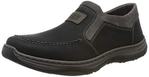Preisvergleich Produktbild Rieker Herren 16360-00 Slipper, Schwarz (Schwarz / Graphit / Rauch 00)