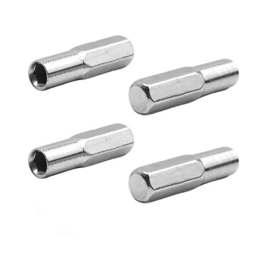 4 pezzi adattatore 6,35 su 4 mm manicotto magnetico, 6,35 mm 1/4" bit in acciaio al carbonio, inserti esagonali per cacciaviti da 25 mm per micro bit forma 4 mm
