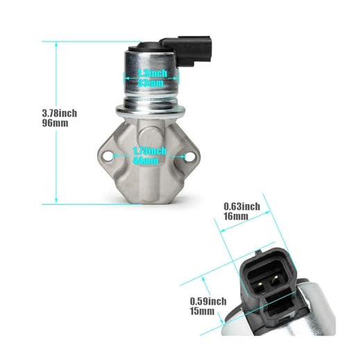 Soupape de commande d'air de ralenti 862998 actuateur de rechange marin