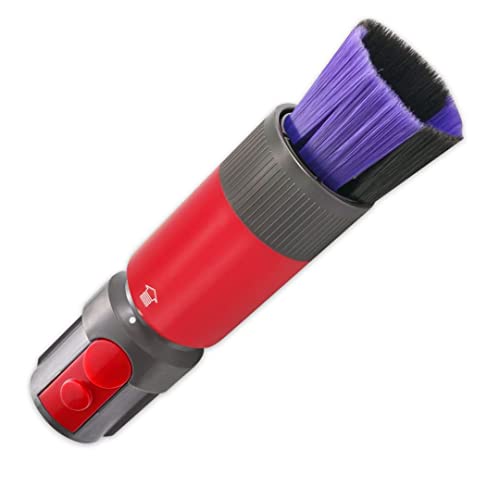 Scratch-free Dusting Brush Attachment Replacement Compatible with Dyson Outsize V7 V8 Cyclone V10 V11 V12 Detect Slim V15 Detect Vacuum Cleaner