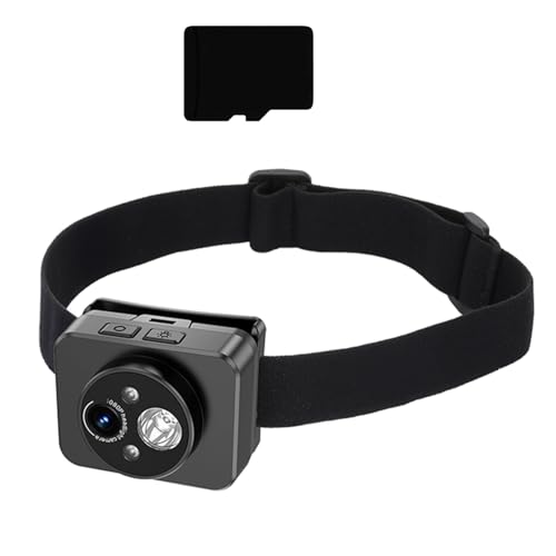 Caméscope sport 120° : éliminez le noir avec les phares LED Full HD et vision nocturne intégrés