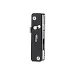 ROXON S504G Mini Flex Companion-7 in 1 Multitool EDC Pocket Knife with G10 Handle, Box Cutter, Short Sheepsfoot Blade, Short Scissors, Bottle & Can Opener, 4mm Bit, Tweezers and Toothpick