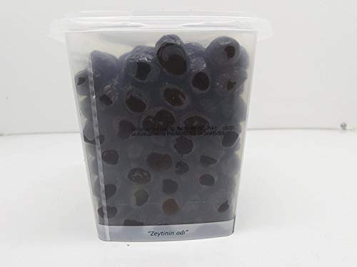 Dried Sele Large Black Olives -1.76Oz (Marmarabirlik İri Kuru Sele Siyah Zeytin) #TOP1