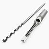 Woodworking 3/8" Inch 9.5mm Square Hole Drill Bit Mortising Chisel Set, Mortise Chisel & Bit Set for Mortise and Tenon Machine