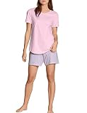 CALIDA Damen Lovely Nights Pyjamaset, Cold Rose, 44-46