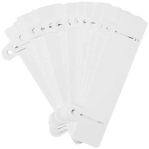 Durable Abheftschieber (zur Ablage in Ordnern) 50 Stück, weiß, 299602