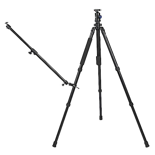 Ausla Varilla de Trípode de Soporte, Varilla Deslizante de Vídeo de Aleación de Aluminio, Rotación de 360 ​​Grados, de Abrazadera Ajustable de 10 Cm a 50 Cm para Fotógrafos