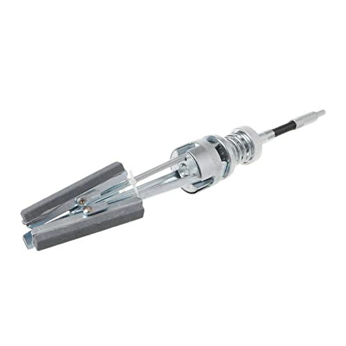 Vigan Silver+Black Three-Jaw Cylinder Sander Inner Diameter Grinder Cylinder Car Shaft Brake Honing Hone Tool Flexible Shaft Honing (51-177Mm)