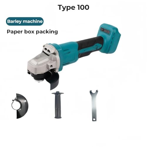 Meuleuse d'angle sans fil 100mm 18V avec clé à choc électrique pour bricolage - 3