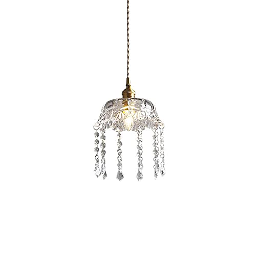 Applique murale chambre réglable YangRy, luminaire intérieur suspendu en verre