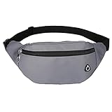 AIDBUCKS Bolsa de construcción de moda DL-2021 Basic Sport Riñonera de senderismo Tejido suave con 3 compartimentos...