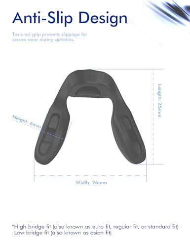 Image of SAUCER Replacement Nose Pieces Pads for Oakley Corridor OO9248 | OO9248A Sunglasses